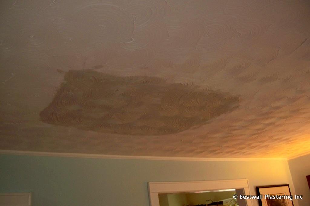 Nassau County, NY textured plaster repair